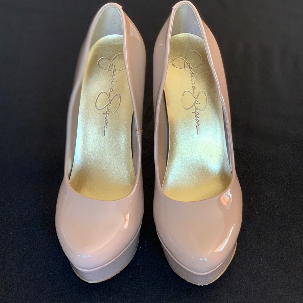 👠 JS-Beige Platform Heels